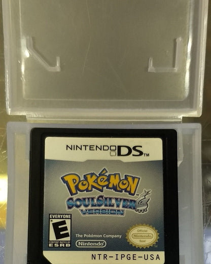 POKEMON SOULSILVER (NINTENDO DS) - jeux video game-x