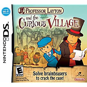 PROFESSOR LAYTON AND THE CURIOUS VILLAGE NINTENDO DS - jeux video game-x