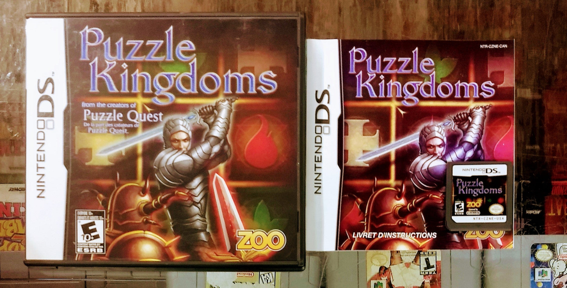 PUZZLE KINGDOMS NINTENDO DS - jeux video game-x