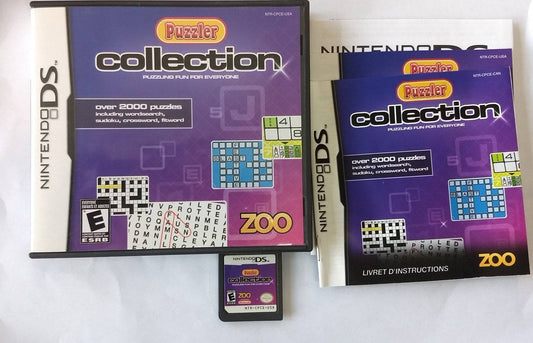 PUZZLER COLLECTION NINTENDO DS - jeux video game-x