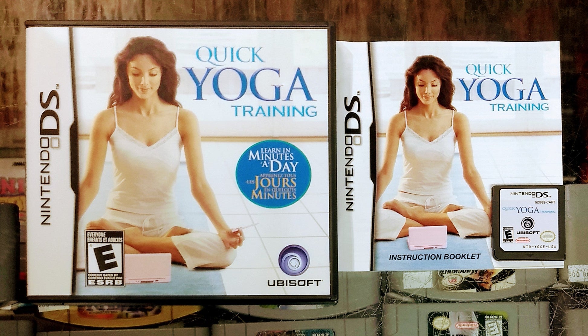 QUICK YOGA TRAINING NINTENDO DS - jeux video game-x