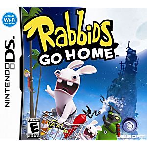 RABBIDS GO HOME NINTENDO DS - jeux video game-x