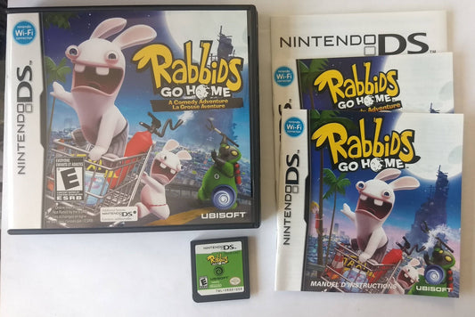 RABBIDS GO HOME NINTENDO DS - jeux video game-x