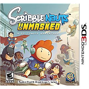 SCRIBBLENAUTS UNMASKED A DC COMICS ADVENTURE NINTENDO 3DS - jeux video game-x