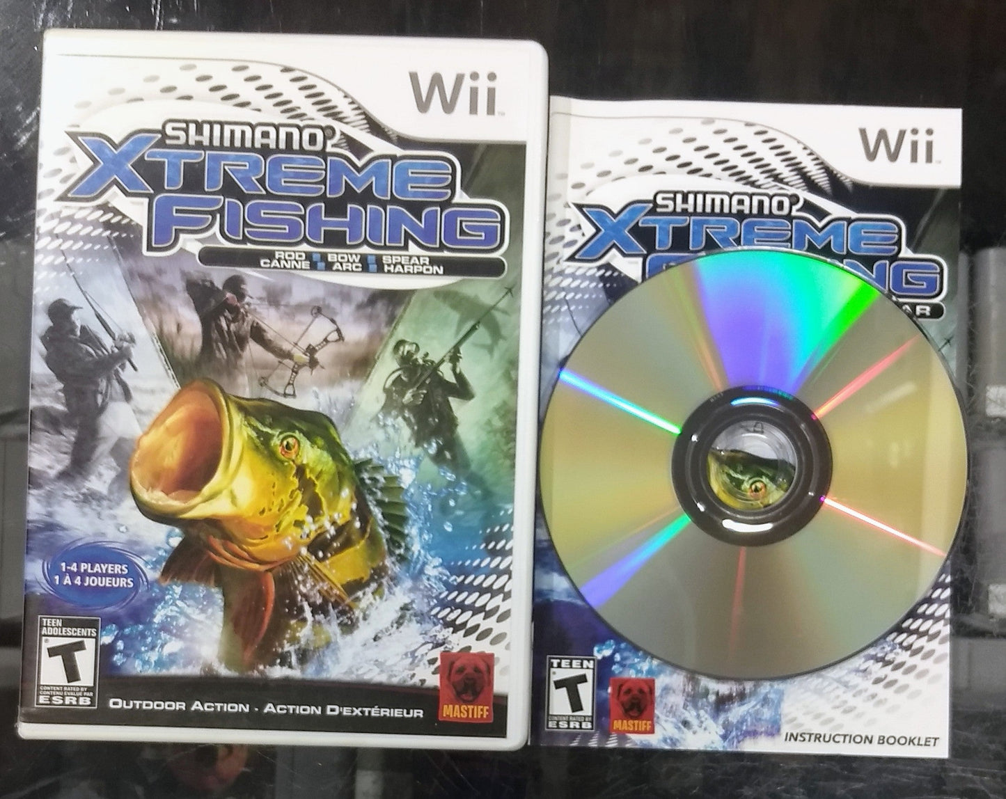 SHIMANO XTREME FISHING NINTENDO WII - jeux video game-x