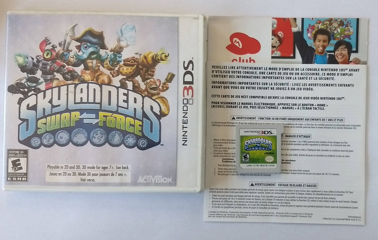 SKYLANDERS SWAP FORCE NINTENDO 3DS - jeux video game-x