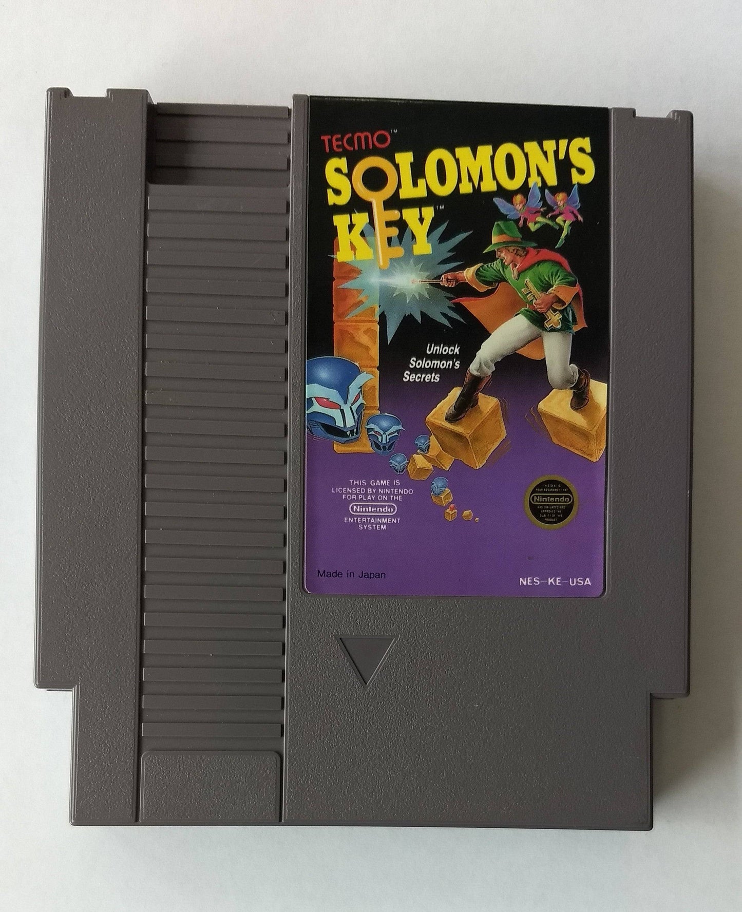 SOLOMON'S KEY NINTENDO NES - jeux video game-x