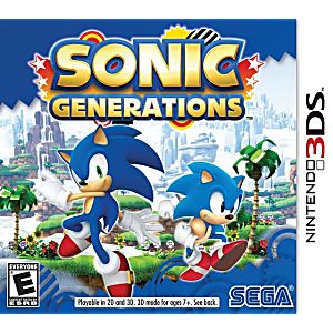 SONIC GENERATIONS (NINTENDO 3DS) - jeux video game-x