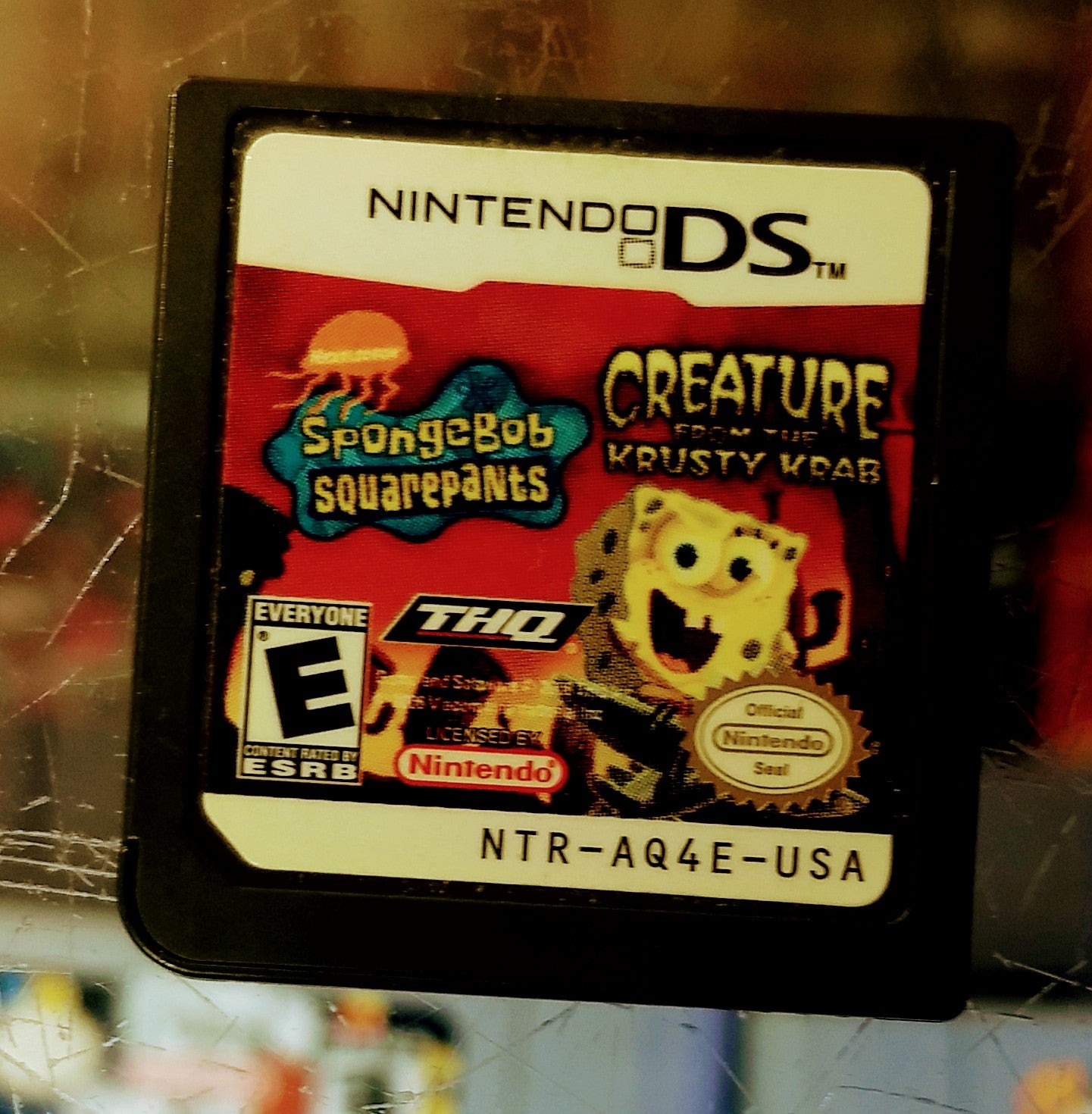 SPONGEBOB SQUAREPANTS CREATURE FROM THE KRUSTY KRAB NINTENDO DS - jeux video game-x