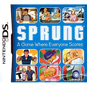 SPRUNG NINTENDO DS - jeux video game-x