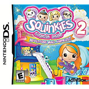 SQUINKIES 2: ADVENTURE MALL SURPRIZE NINTENDO DS - jeux video game-x