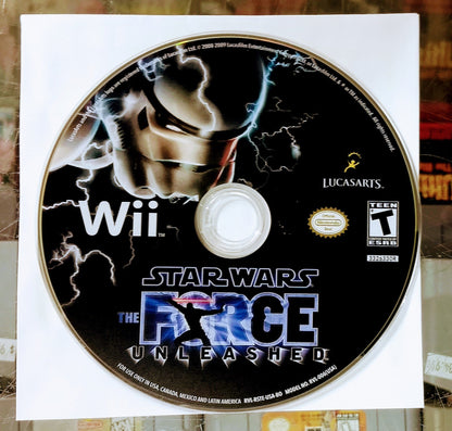 STAR WARS THE FORCE UNLEASHED NINTENDO WII - jeux video game-x