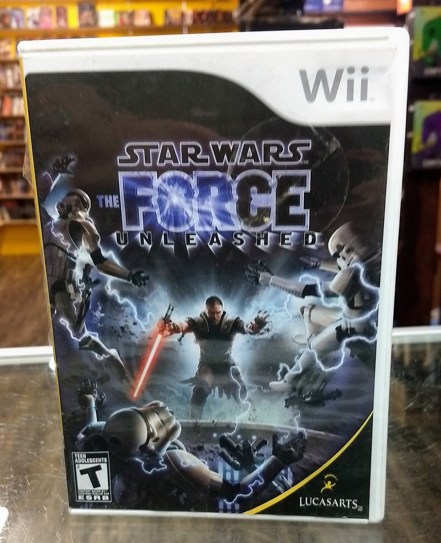 STAR WARS THE FORCE UNLEASHED NINTENDO WII - jeux video game-x