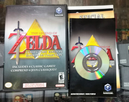 THE LEGEND OF ZELDA COLLECTOR'S EDITION NINTENDO GAMECUBE NGC - jeux video game-x