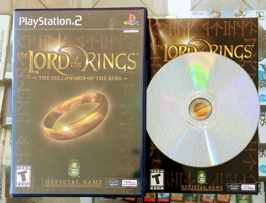 THE LORD OF THE RINGS FELLOWSHIP OF THE RING PLAYSTATION 2 PS2 - jeux video game-x