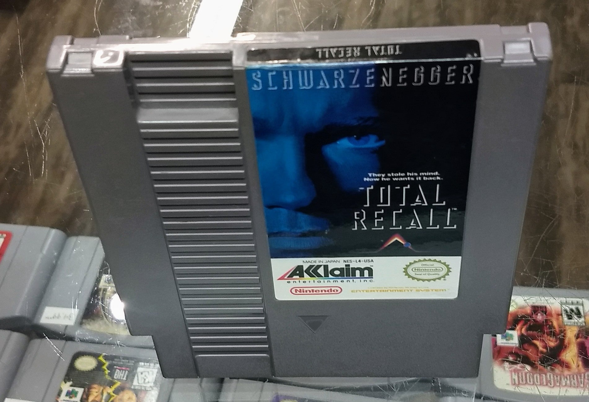 TOTAL RECALL NINTENDO NES - jeux video game-x