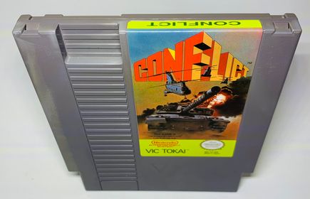 CONFLICT NINTENDO NES - jeux video game-x