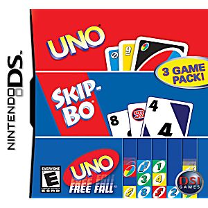 UNO / SKIPBO / UNO FREEFALL NINTENDO DS - jeux video game-x