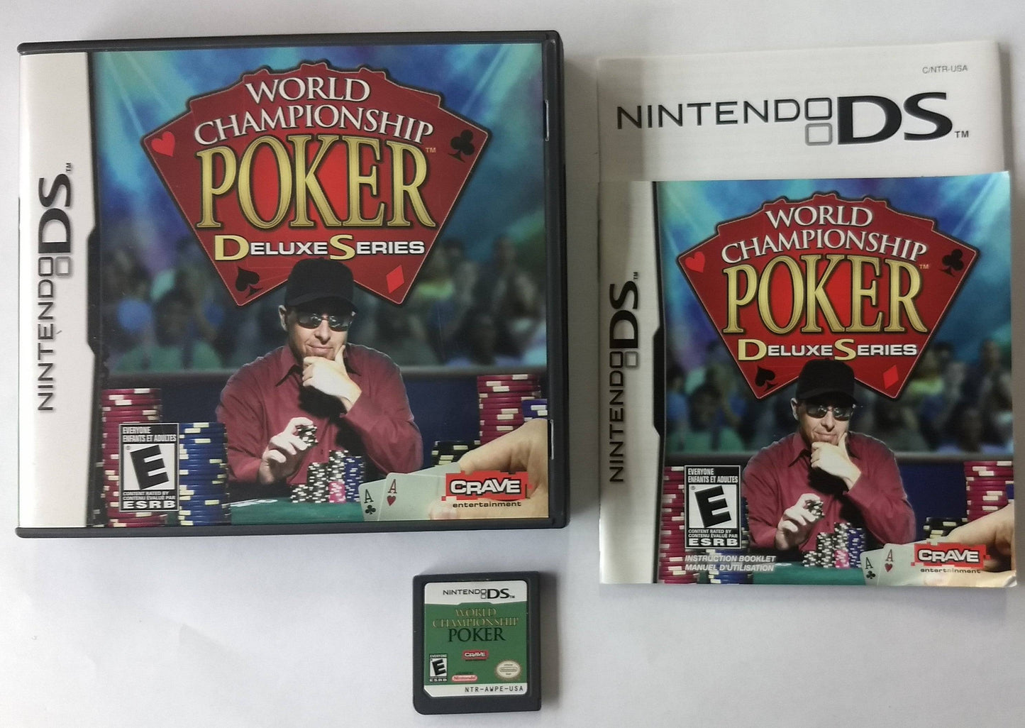 WORLD CHAMPIONSHIP POKER DELUXE SERIES (NINTENDO DS) - jeux video game-x