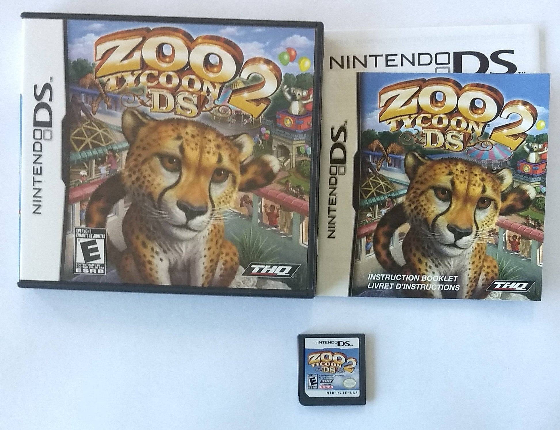 ZOO TYCOON 2 DS NINTENDO DS - jeux video game-x