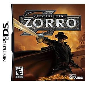 ZORRO QUEST FOR JUSTICE NINTENDO DS - jeux video game-x