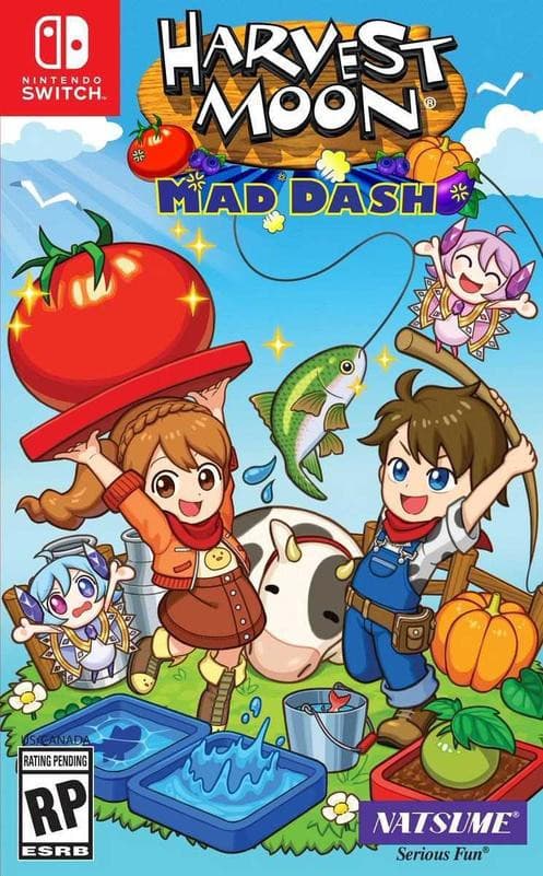 HARVEST MOON MAD DASH (NINTENDO SWITCH) - jeux video game-x