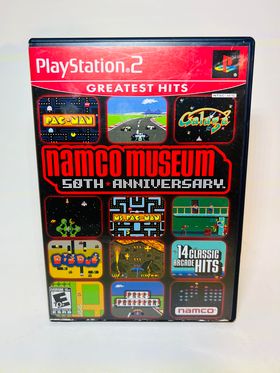 NAMCO MUSEUM 50TH ANNIVERSARY GREATEST HITS PLAYSTATION 2 PS2 - jeux video game-x