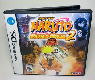 NARUTO PATH OF THE NINJA 2 NINTENDO DS - jeux video game-x