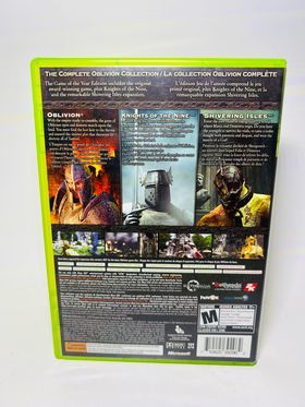 THE ELDER SCROLLS IV 4 OBLIVION GAME OF THE YEAR GOTY XBOX 360 X360 - jeux video game-x