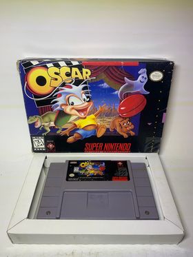 OSCAR en boite SUPER NINTENDO SNES - jeux video game-x