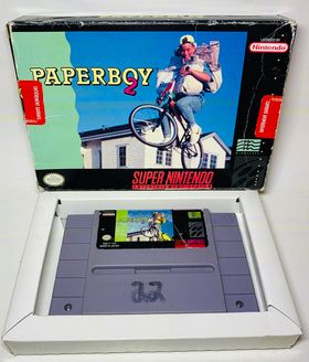 PAPERBOY 2 EN BOITE SUPER NINTENDO SNES - jeux video game-x