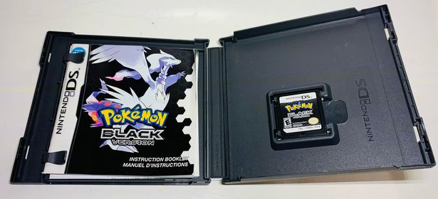 POKEMON BLACK NINTENDO DS - jeux video game-x