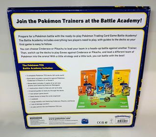 Pokémon Trading Card Game Battle Academy Cinderace V, Pikachu V & Eevee V JSOCIETE - jeux video game-x