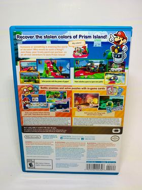 PAPER MARIO: COLOR SPLASH NINTENDO WIIU - jeux video game-x