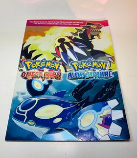 Pokemon Omega Ruby & Alpha Sapphire Official Guide - jeux video game-x