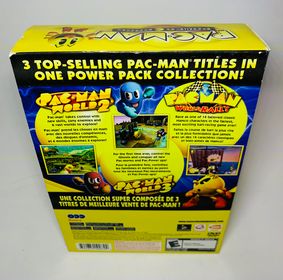 PAC-MAN POWER PACK PLAYSTATION 2 PS2 - jeux video game-x