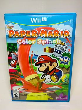 PAPER MARIO: COLOR SPLASH NINTENDO WIIU - jeux video game-x