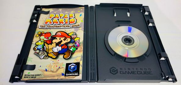 PAPER MARIO THE THOUSAND YEAR DOOR PLAYERS CHOICE NINTENDO GAMECUBE NGC - jeux video game-x