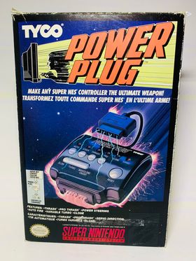 POWER PLUG TYCO Super Nintendo SNES - jeux video game-x