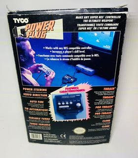 POWER PLUG TYCO Super Nintendo SNES - jeux video game-x
