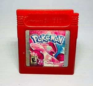 POKEMON RED ROUGE GAME BOY GB - jeux video game-x