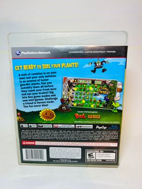 PLANTS VS ZOMBIES PLAYSTATION 3 PS3 - jeux video game-x