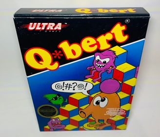 Q*BERT EN BOITE NINTENDO NES - jeux video game-x