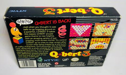 Q-BERT 3 EN BOITE SUPER NINTENDO SNES - jeux video game-x