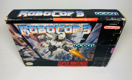 ROBOCOP 3 en boite SUPER NINTENDO SNES - jeux video game-x