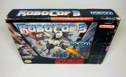 ROBOCOP 3 en boite SUPER NINTENDO SNES - jeux video game-x