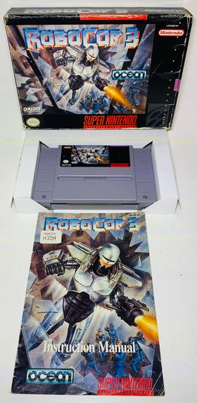 ROBOCOP 3 en boite SUPER NINTENDO SNES - jeux video game-x