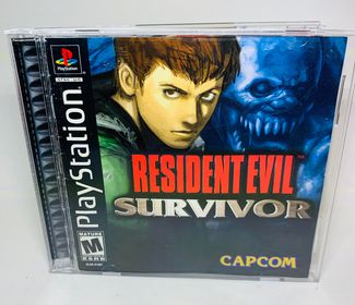 Resident Evil Survivor PLAYSTATION PS1 - jeux video game-x