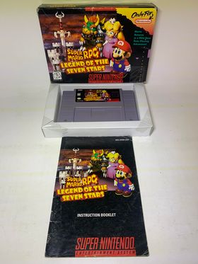 SUPER MARIO RPG: LEGEND OF THE SEVEN STARS EN BOITE SUPER NINTENDO SNES - jeux video game-x