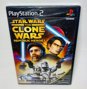 STAR WARS THE CLONE WARS: REPUBLIC HEROES PLAYSTATION 2 PS2 - jeux video game-x